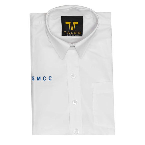 SMCC Y3-6 Shirt S/S White Embroidered