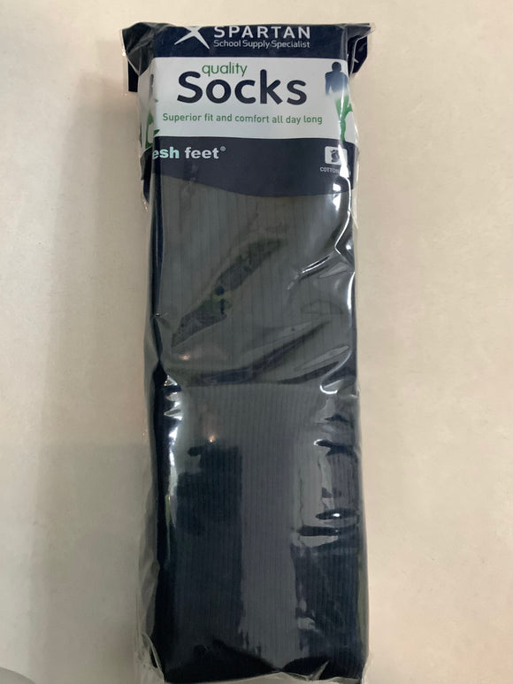 Black Ankle Socks 2 Pack